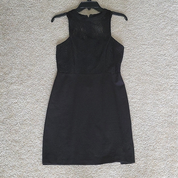 Sanctuary lace top black mini dress - Picture 1 of 4